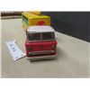 Image 5 : Coca-Cola Santa Tandem Friction Power Delivery Truck - Works Well 12 .25" Long