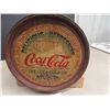 Image 3 : Coca-Cola 5 Gal Syrup Barrel  Circa 1915 Paper Kleel on 1 end - Shows Winnipeg - Very Cool Display I