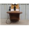 Image 4 : Northern electric Wall Phone - Good Clean Unit 6" x 9" x 20" not including shelf
