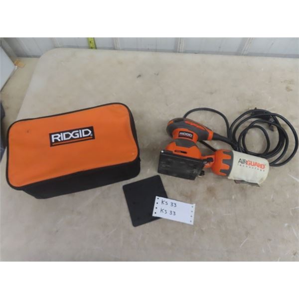 Rigid Electric Sander - Used in Bag