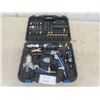 Image 1 : Mastercraft Portable Air Tool Kit; Impact, Ratchet, Multi Tool, Chisel - Used in Hard Case