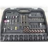 Image 3 : Mastercraft Portable Air Tool Kit; Impact, Ratchet, Multi Tool, Chisel - Used in Hard Case