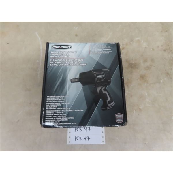 Pro Point Super Duty 3/4" Air Impact Wrench - New in Box