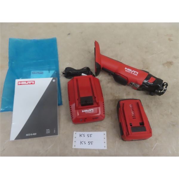 Hilti SCo-6-A22 Cordless Cut Out Tool - looks new