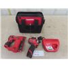 Image 1 : Milwaukee M12 Impact Drive + 3/8" Crown Stapler with Charger in Husky Bag