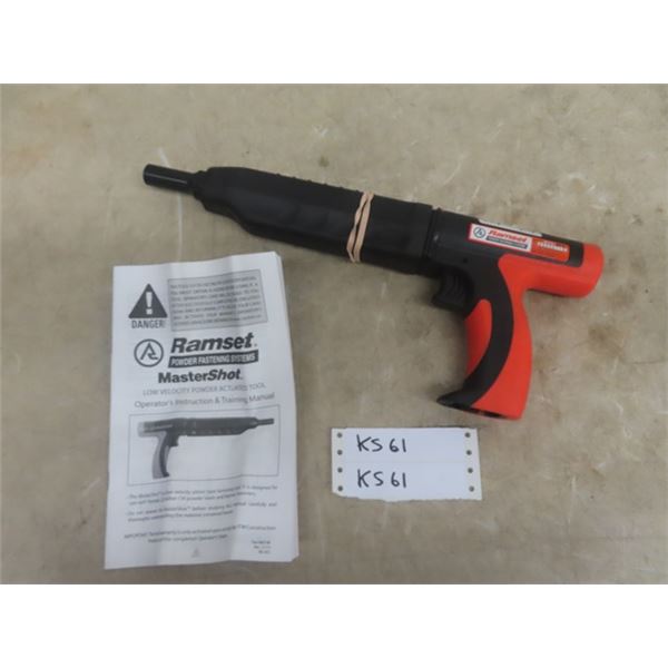 Ramset Powder Fastening System Model # MasterShot 60202719 - looks new