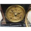 Image 3 : Waterbury Mantle Clock with Marble Top + Bottom with Key