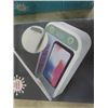 Image 4 : Lot of 2 Sylvania UV Smartphone Sanitizer + Universal Charger- New in Boxes