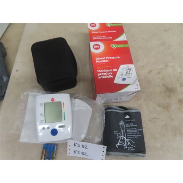 Life Brand Upper Arm Blood Pressure Monitor New in Box