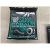 Image 2 : 6 New in Box Ernie Ball Slinkey Cobalt Electric Guitar Strings #2726