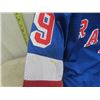 Image 3 : Center Ice/Starter Sz 50 New York Rangers #99 Wayne Gretzky Jersey - couple stains as shown
