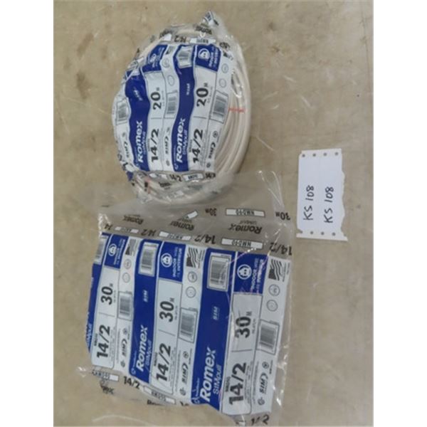 50m NMD 90 14/2 Household Wire- New Sealed Package- Romex