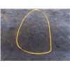 Image 3 : 10k Gold 16" Necklace/Chain - total weight 4.12g