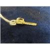 Image 2 : 10k Gold Chainsaw Pendant - total weight 1.23g