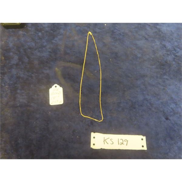 10k Gold 18" Chain/Necklace - total weight 2.63g