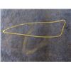 Image 2 : 10k Gold 18" Chain/Necklace - total weight 2.63g