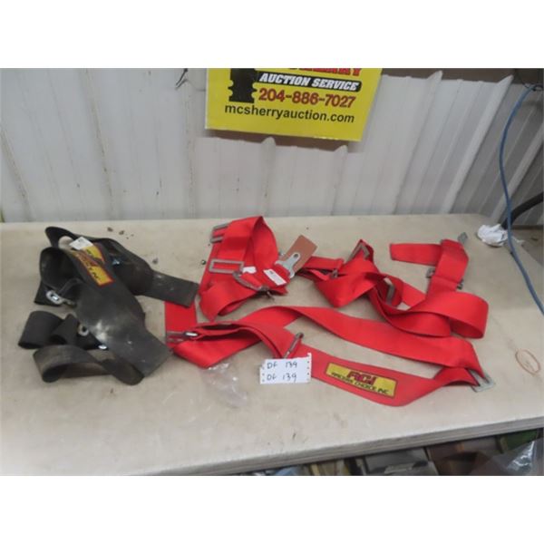 2 Sets of RCI Racers Restring Seat Belts