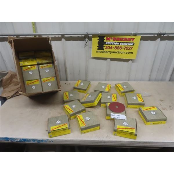 Sanding Discs - 25 Boxes of 25 - 625 Discs in Total