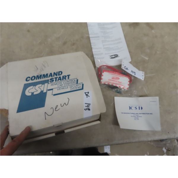 Command Start New Old Stock - Never Installed