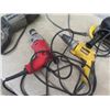 Image 3 : 4 Power Tools; Porter Cable Reciprocating Saw, DeWalt Drywall Drill, Milwaukee Drill, Porter Cable B