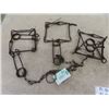 Image 2 : Lot of 3 #160 Traps + 6 #220 Traps