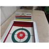 Image 2 : Vintage Metal Curling Game With Rocks 15" x 36"
