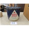Image 1 : 25lb North Star Grease Can with Green Stars