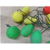 Image 2 : Plastic Patio Lanterns ; Yellow/ Green / Red