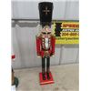 Image 2 : 2 Wooden Nut Crackers 24" Tall