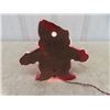 Image 3 : Vintage Light Up Santa - Plastic + Metal 8" Tall