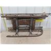 Image 3 : Vintage Wooden Sled 42" Long - Good + Weathered