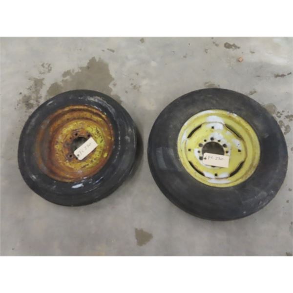 2 Implement Tires 7.60 / 15 & 5.50 / 16