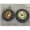 Image 1 : 2 Implement Tires 7.60 / 15 & 5.50 / 16