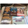 Image 2 : 5 Old War Books, Airplane Placemats, Airforce Mugs