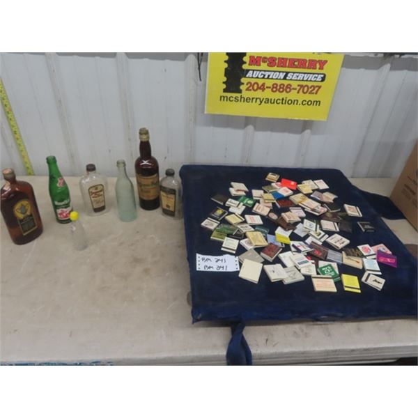 Matches + Bottles ; Hudson Bay, Mountain Dew, McDonalds , Pepsi