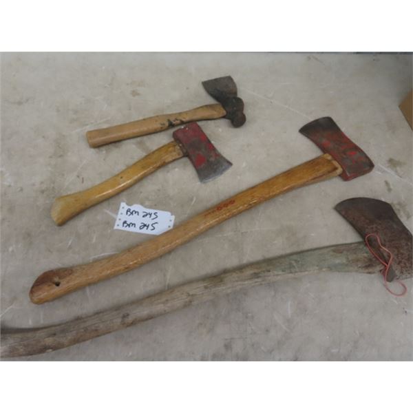 2 Large Axes + 2 Hatchets