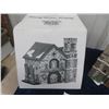 Image 4 : Dept. 56 Whittles Bourne Church Hand Painted with Light - Retired