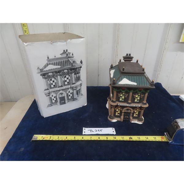 Dept. 56 Blenham Bank Hand Painted 1993 with Light - Retired