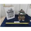 Image 1 : Dept. 56 Blenham Bank Hand Painted 1993 with Light - Retired