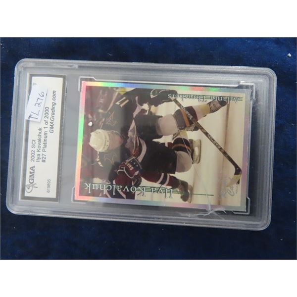 2002 SCI Ilya Kovalchuk Rookie 1 0f 2000 Graded 10