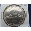 Image 2 : Canada 1953 dollar .800 Silver M.S.63 ' Superb'