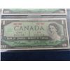 Image 4 : Canada 1967 Centennial Dollar Bills with Serial # & No Serial - Mint Condition