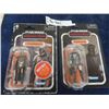 Image 2 : Star Wars 2020 Retro Action The Mandalorian Action Figure Mint + Sealed & 2020 The Mandalorian Beska