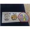Image 1 : US State Dept of Corrections Badge, Firefighter Badge + Patch