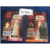 Image 1 : Star Wars Darth- Sidious & OOM-9 Talking Figures 1998 Mint + Sealed