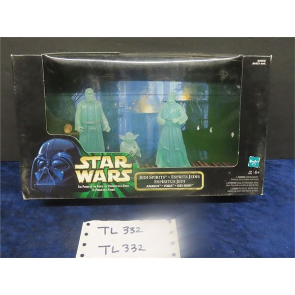 Star Wars Jedi Spirits Anakin, Yoda, Obi-Wan - 1998 Mint + Sealed