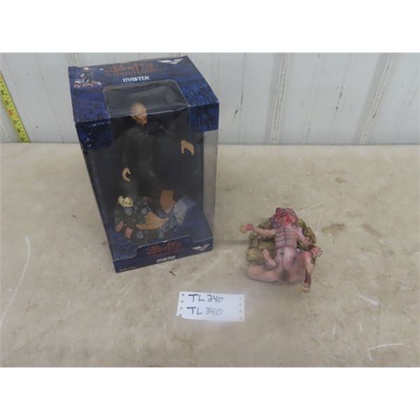 Scary Hand Painted Monster & Buffy Vampire Slayer 1999 Mint Sealed