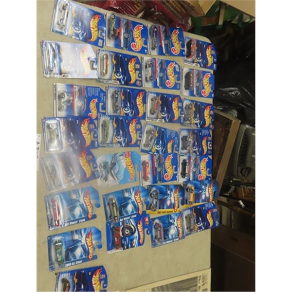 29 Carded Hot Wheels New in Packages