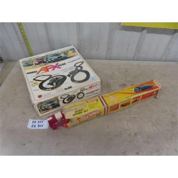 AFX Race Set, Hot Wheels Track in Box