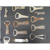 Image 3 : 30 Vintage Bottle Openers ; Drewry's, Shea's, Riedell's, Kiewels plus more